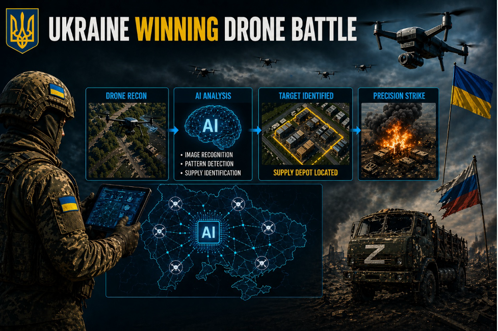 Ukraine Winning Drone Battle